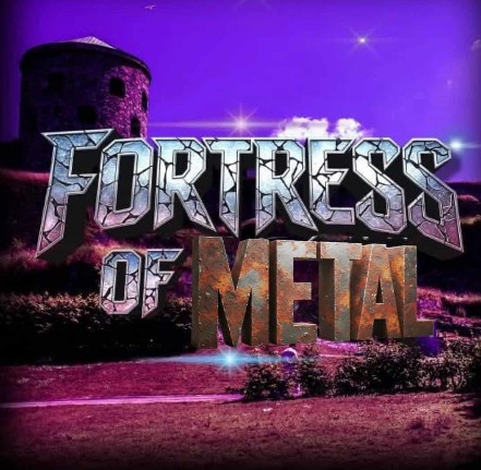 Metal festival Bohus fästning nära Göteborg